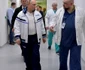 Vladimir Putin vizitează centrul medical Kommunarka Rusia unde sunt trataţi bolnavii de coronavirus FOTO Profimedia