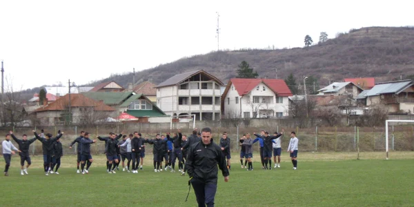 Marian Pană a condus astăzi primul antrenament la Dacia Mioveni