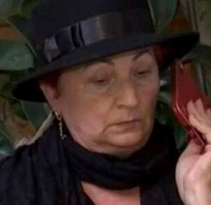 Maria Tărchilă, sora lui Petrică Mîțu Stoian Foto: Captură Video