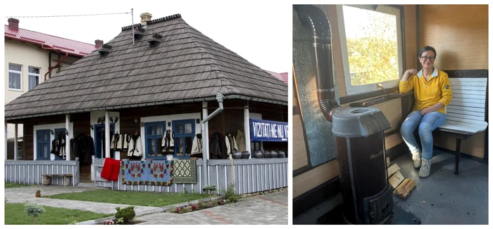 Muzeul de ceremică neagră și interiorul Mocăniței / foto: Click