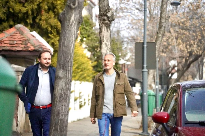 Stânga - Ion Arin Alexandru, dreapta Matei Pǎun. Foto: Click!