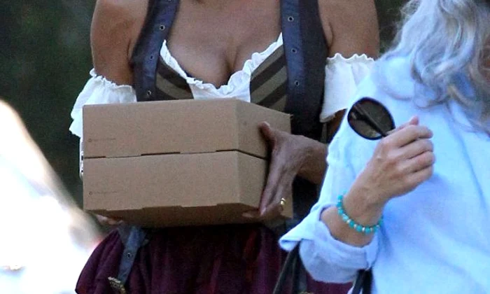 Halle Berry Takes Her Daughter To A Neighborhood Halloween Party jpeg