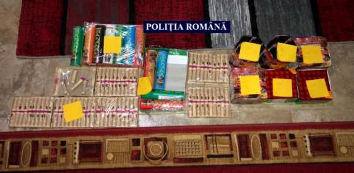 calarasi articole pirotehnice confiscate de politisti foto ipj calarasi