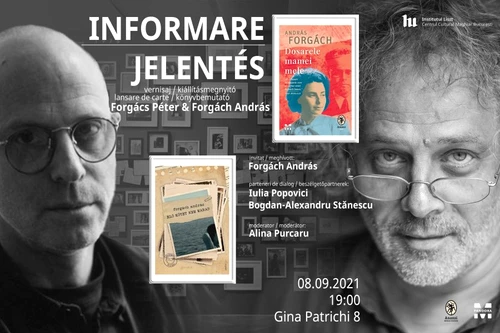 Cunoscutul scriitor și dramaturg András Forgách, eveniment la București jpeg