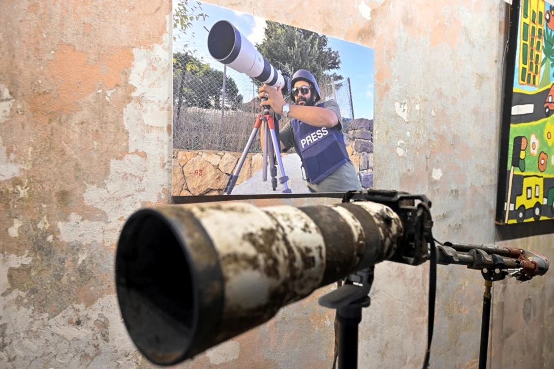 Jurnalistul Issam Abdallah FOTO EPA-EFE