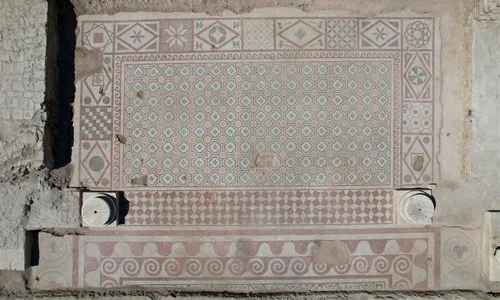 Mozaic roman descoperit la Pompeiopolis 