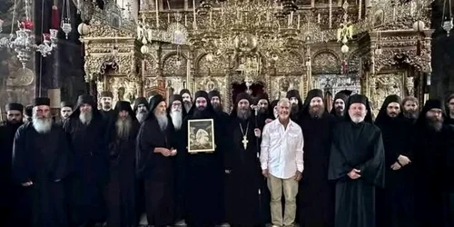 mel gibson muntele athos 1, foto Facebook jpg