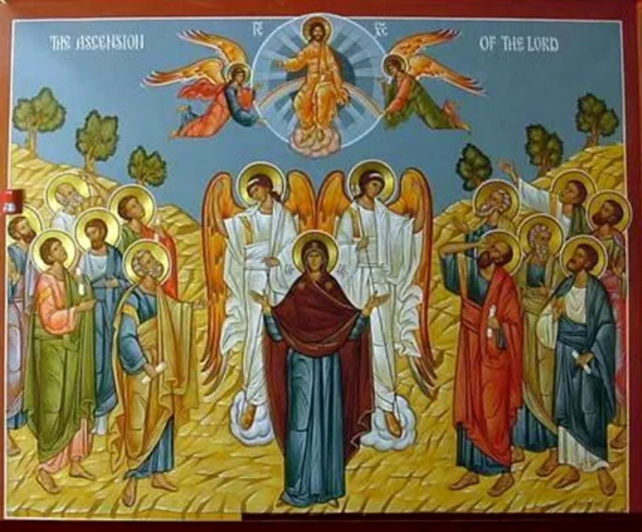 Înălţarea Domnului Iisus Hristos la Cer se sărbătoreşte întotdeauna într-o zi de joi, la 40 de zile de la Înviere. Foto: doxologia.ro