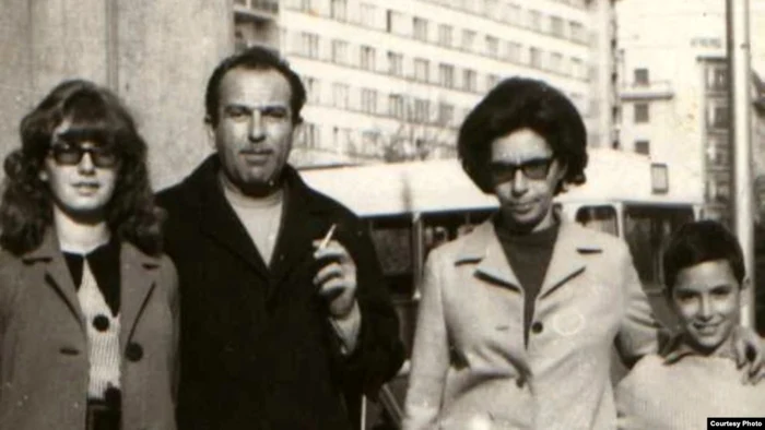 Gheorghe Ursu și familia. Colecție Andrei Ursu