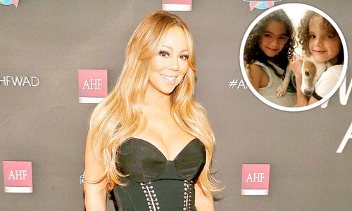 Mariah Carey (48 de ani)  Avere: 520 milioane $  Moroccan şi Monroe (7 ani), născuţi la 42 de ani jpeg