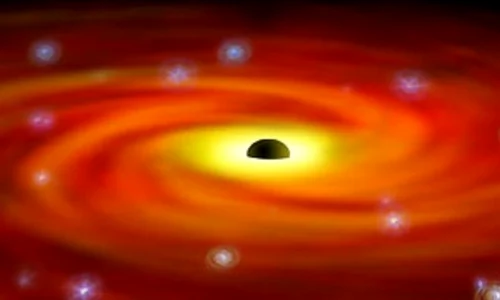 S a descoperit cea mai mare gaură neagră, care ar putea „înghiţi" întregul sistem solar jpeg
