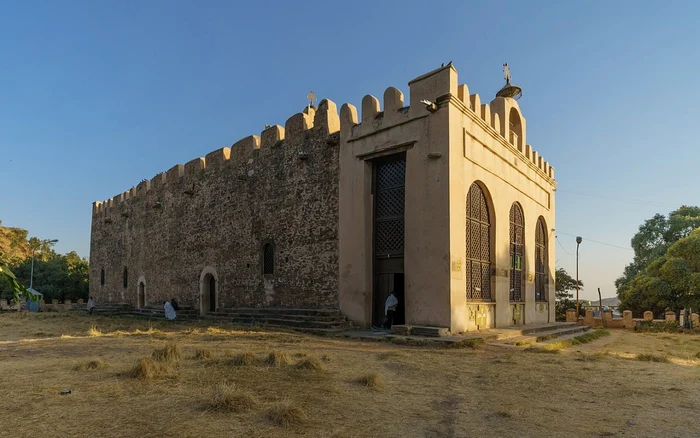 Biserica Sfânta Maria din Sion, din oraşul Axum, Etiopia FOTO Wikipedia