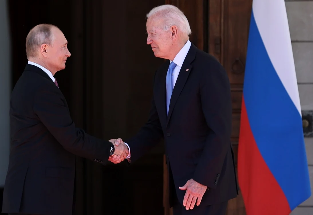 Întâlnire Joe Biden Vladimir Putin la Geneva 16 iunie 2021 FOTO EPA-EFE