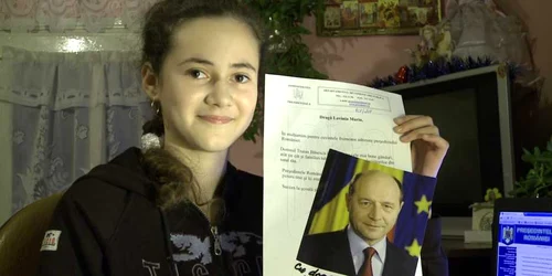 Lavinia îi scrie preşedintelui din clasa a V a
