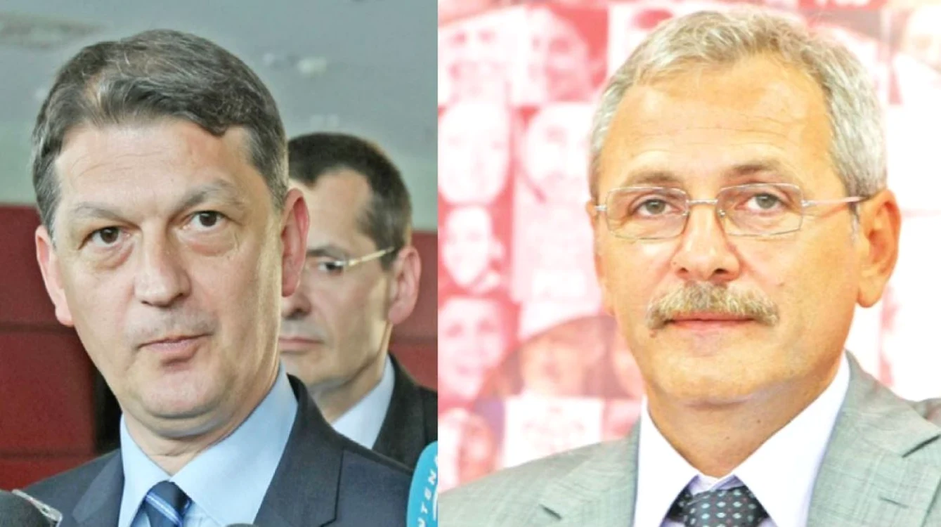 Gabriel Berca şi Liviu Dragnea FOTO: Arhiva Adevărul