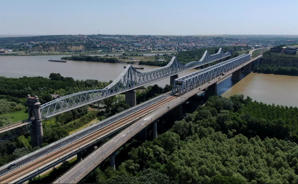 Podul de la Cernavodă. Foto CNAIR