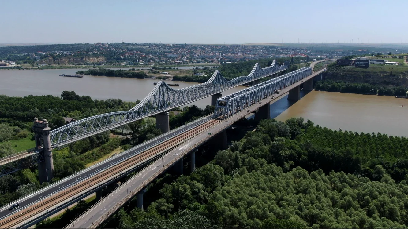 Podurile de la Cernavodă. Foto: CNAIR