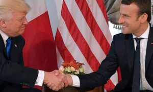 trump macron FOTO Getty Images