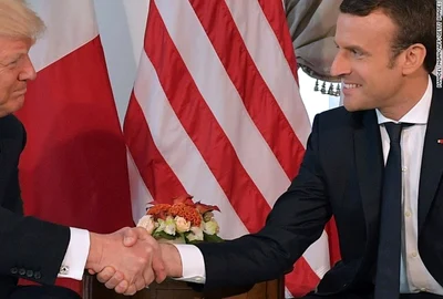 trump macron FOTO Getty Images