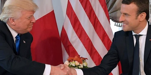 trump macron FOTO Getty Images