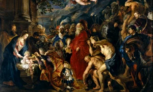 The Adoration of the Magi, Peter Paul Rubens, 1609 and 1628 29 jpg