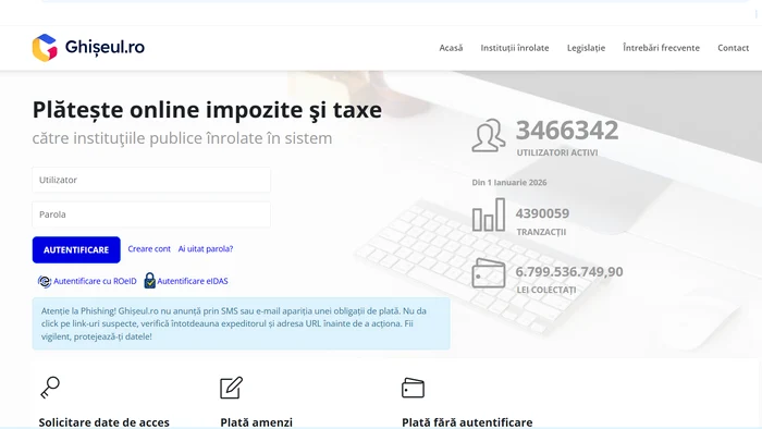 Platforma ghișeul.ro