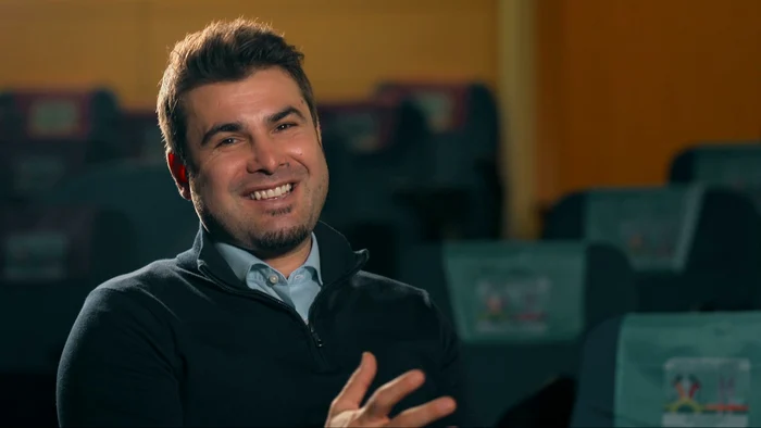 Adrian Mutu, înainte de a-și transforma toată danturaFoto: TVR