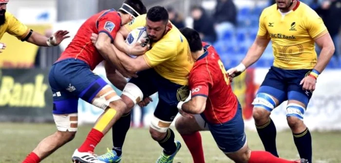 Meci de rugby între România şi Spania FOTO botosaneanul.ro