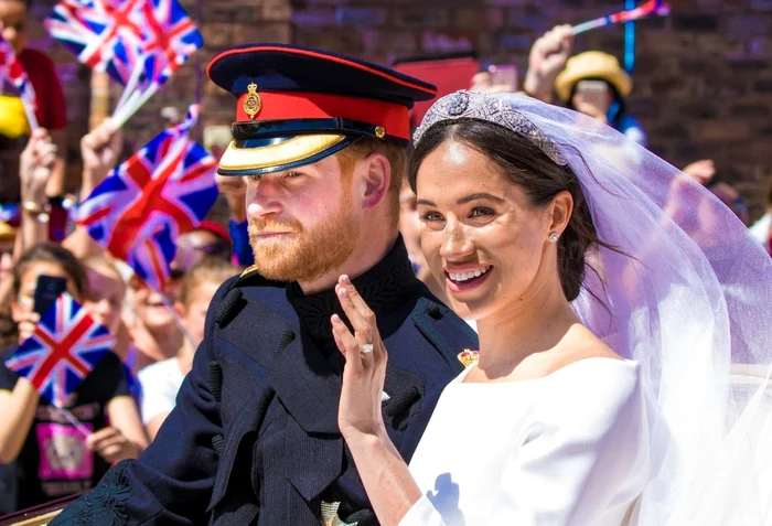 Nunta prinţului Harry cu Meghan Markle. Foto: Profimedia