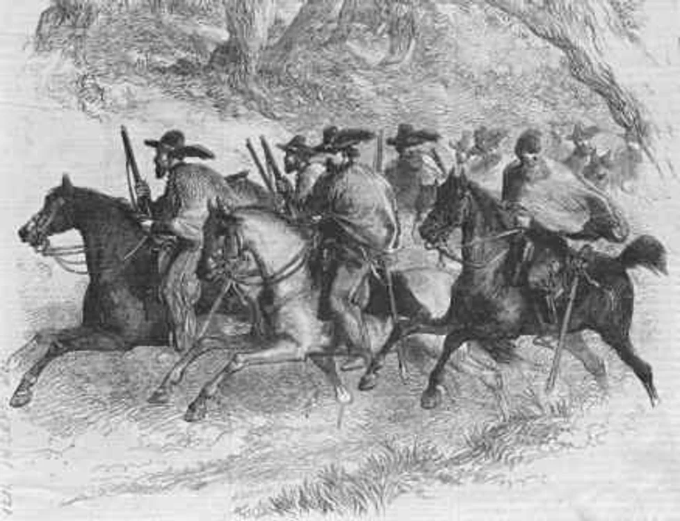 trupe paramilitare in texas