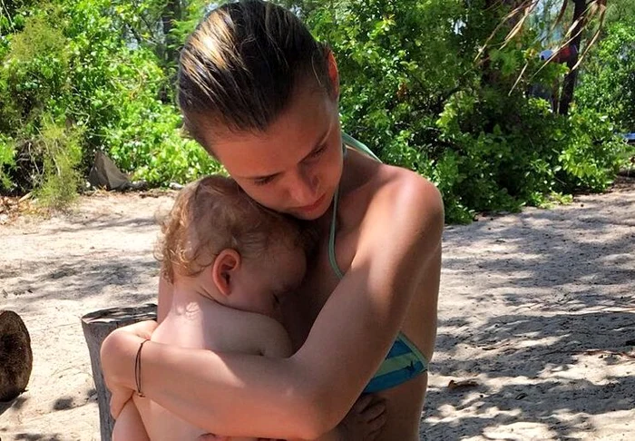 Ioana Blaj este înnebunită după băieţelul ei, Filip
