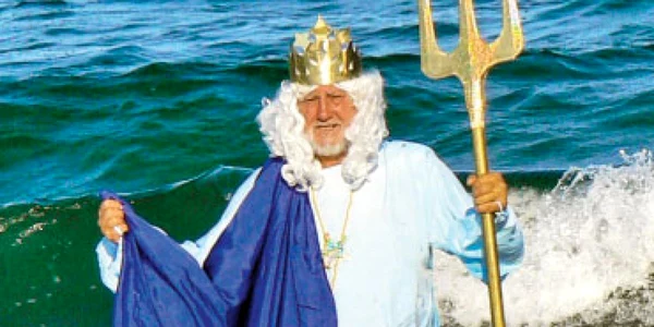 Zeul Neptun, profesor la Academia Navală