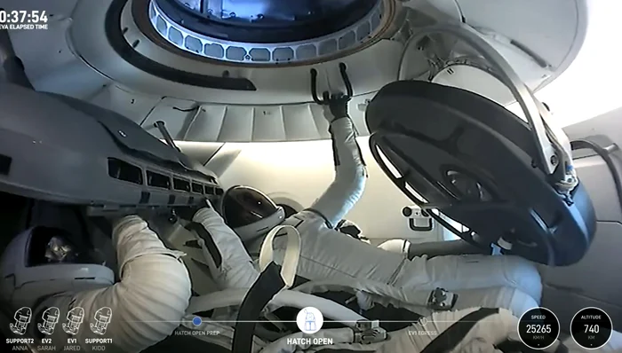 Misiunea Polaris Dawn Foto: Captură Video SpaceX
