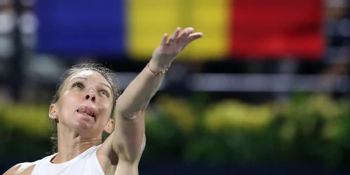 simona halep finala dubai. foto epa-efe