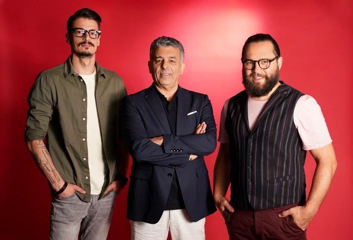 Chef Silviu Chelaru, chef Joseph Hadad și Cosmin Tudoran