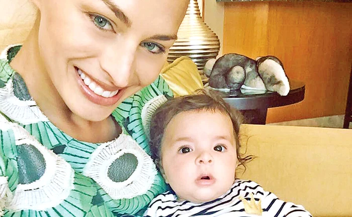 Alina Nine e topită după Maya, pe care o răsfață ca pe o prințesă