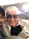 Sebastian Stan, alături de Stan Lee jpeg