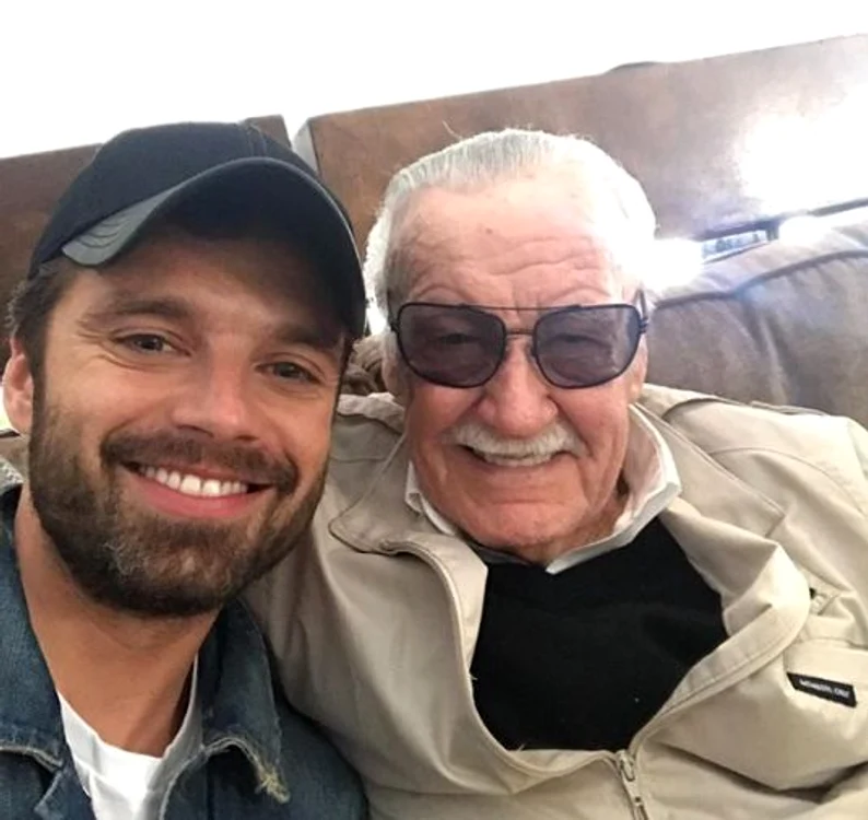 Sebastian Stan, alături de Stan Lee