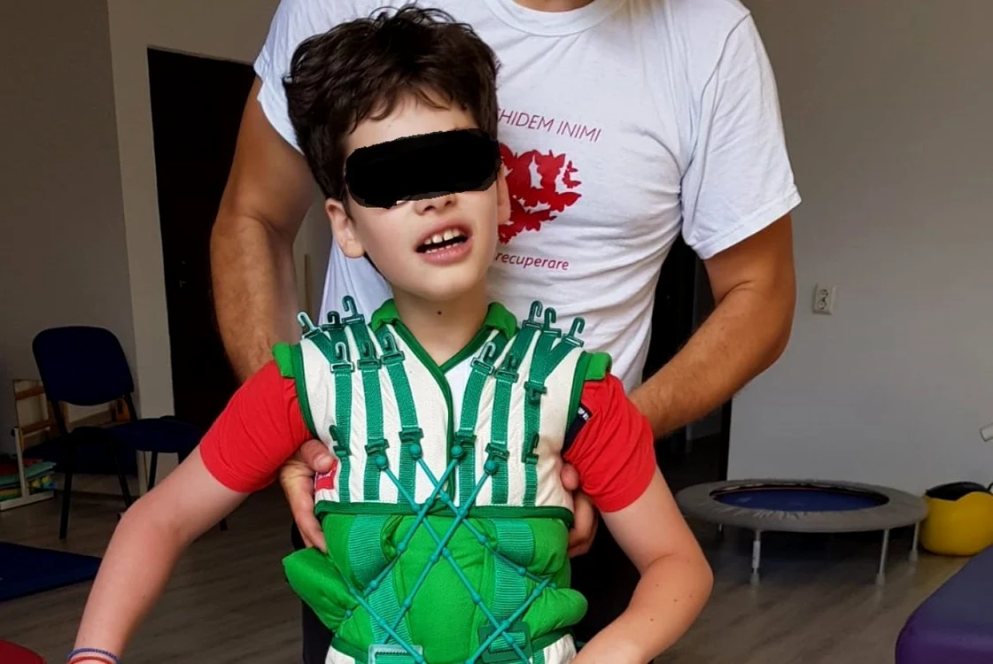 Ştefan este programat la operaţie pe 24 noiembrie FOTO: arhiva personală