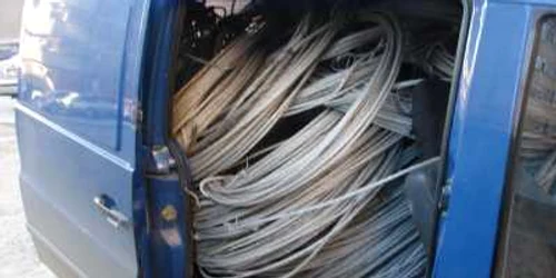 Cablul din aluminiu a fost recuperat