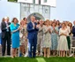 Majestatea Sa Margareta și Principele Radu la 30 de ani de la căsătorie cu Principesa Maria, Principesa Sofia și Dan Duda.