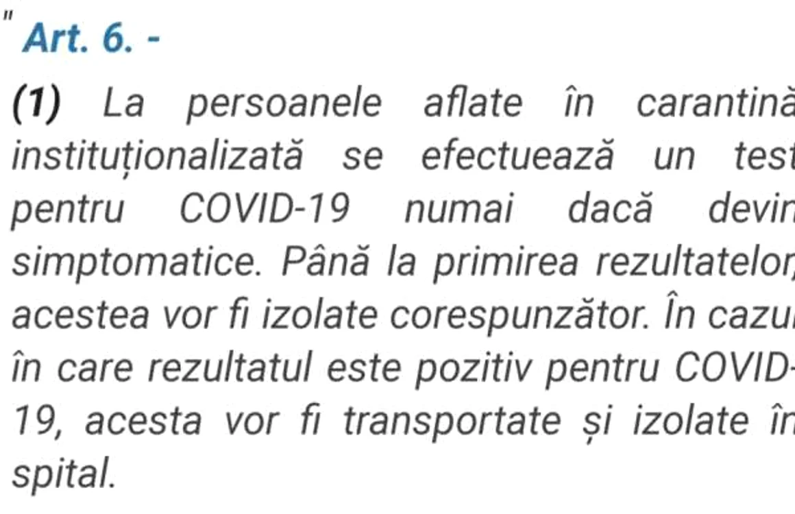 mon oficial testare
