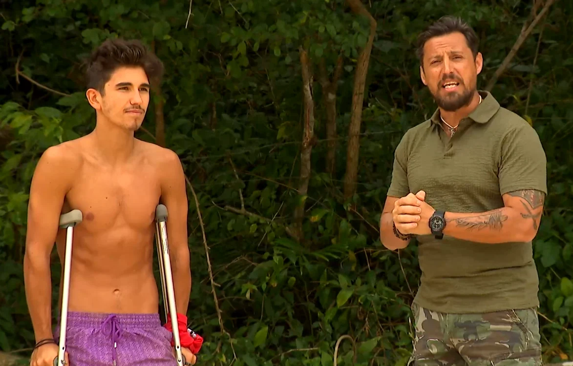 Sebastian Dobrincu a părăsit „Survivor România“ din cauza unei accidentări grave FOTO Pro TV