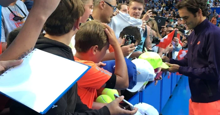 Roger Federer FOTO Twitter Hopman cup