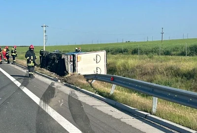 tir răsturnat foto facebook jpg