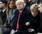 Ceremonie 100 de ani - Armistiţiu - Primul Război Mondial - Paris - Melania Trump - Donald Trump - Angela Merkel - Emmanuel Macron - Brigitte Macron / FOTO EPA - EFE / 11 nov 2018