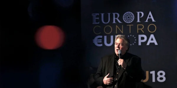 Steve Bannon in Italia EPA EFE