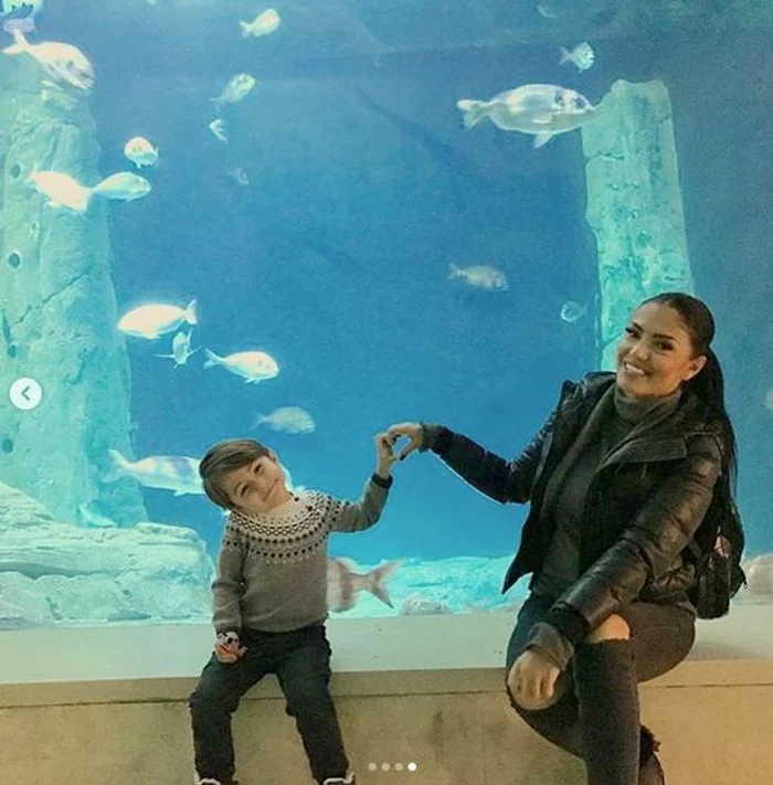Andreea Mantea și fiul ei au o relație foarte apropiată