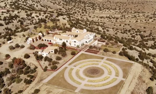 Ferma Zorro a lui Epstein din New Mexico FOTO EPA-EFE