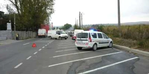 Accidentul a avut loc pe drumul Tulcea Murighiol, înainte de intrarea în Malcoci (foto arhivă)